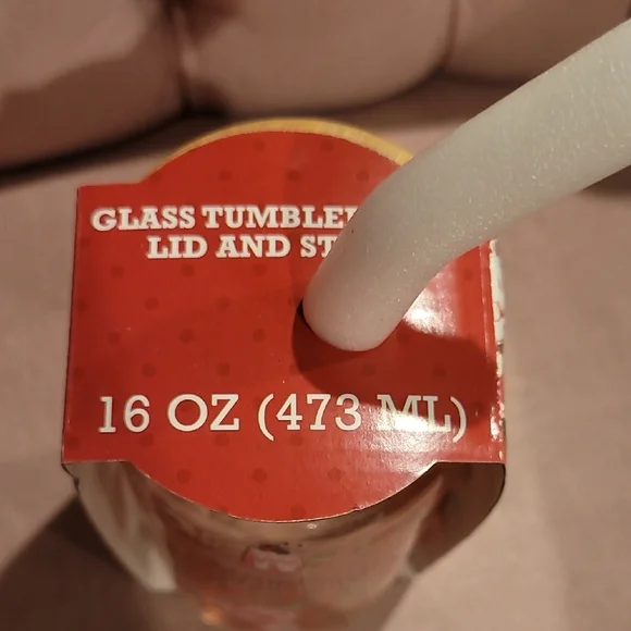 Strawberry Shortcake Glass Jar with Lid - Picture 5 of 5